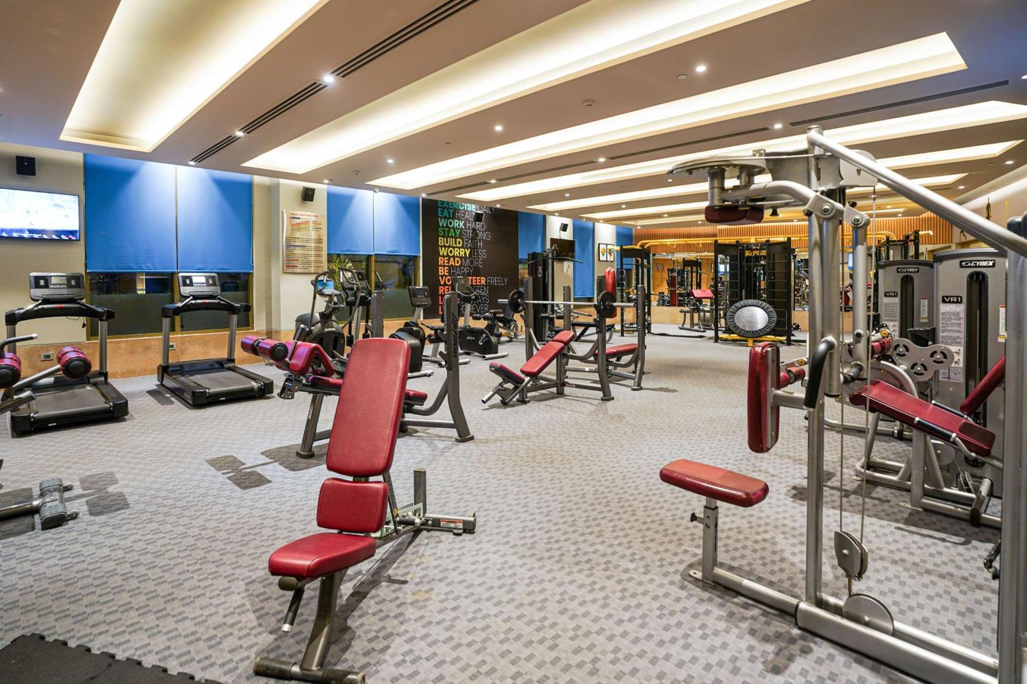 ラディソン ブル ホテル アムリトサル エクステリア 写真 The gym at the hotel